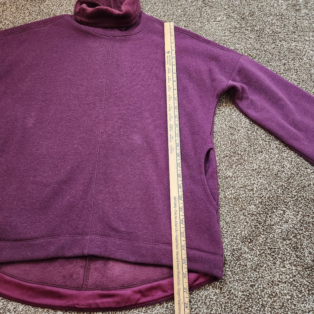 Athleta Cozy Karma Funnel Neck Sweatshirt Size XS - Picture 7 of 7